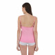 Vink Women's Cotton Camisole Pink | Scoop Neck